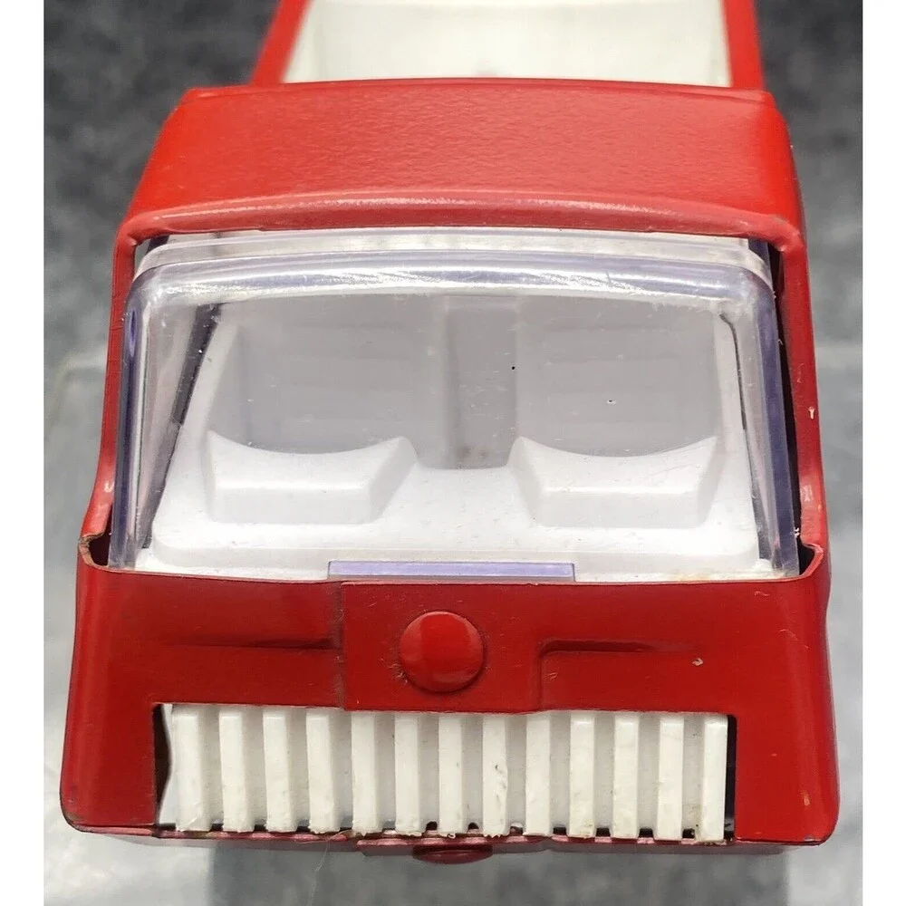 Vintage Tonka Mini Mighty Red Pressed Steel Pickup Truck Toy 55501 USA 4.25